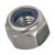 BN 20739 - Prevailing torque type hex lock nuts high type with polyamide insert (DIN 982; ~ISO 7040), A2