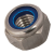 BN 2079 - Prevailing torque type hex lock nuts high type with polyamide insert (DIN 982; ~ISO 7040), A4-80