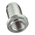 BN 20602 - Self-clinching nuts closed type, for metallic materials
