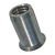 BN 1972 - Blind rivet nuts countersunk head, round shank, open end (TUBTARA® UFO/SFO), stainless steel A2
