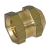 BN 1042 - Threaded inserts type P, closed, short (DIN 16903-3 P), brass, plain