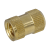 BN 1045 - Threaded inserts type S, closed, long (DIN 16903-3 S), brass, plain