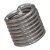 BN 910 - Wire threaded inserts with tang with free running thread (~DIN 8140 A; AMECOIL® SR), stainless steel A2