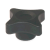 BN 2956 - Cross Knobs with metal boss and tapped blind hole (FASTEKS® FAL), reinforced polyamide, black
