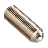BN 55569 - Ball-ended thrust screws headless, with hex socket and metric fine thread, round ball (Halder; EH 22720.), stainless steel 1.4305