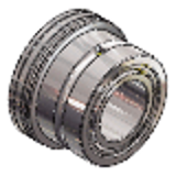 GB/T 16643-1996 NKXR+IR - Rolling bearings-Combined needle roller thrust roller bearings-Boundary dimensions