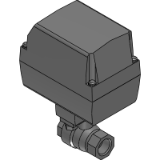 MXB1D - 2-port  with relay  standard bore