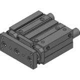 STL-G-HP1 スイッチなし - 複動 片ロッド 形 ロングストローク