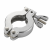 NW/KF 2-point clamp aluminum