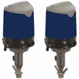 PEX PEAX sampling valve - PEAX DN6 DIN 1-2'' Gas with Sorio control top