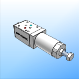 PZM3 - Valvola riduttrice di pressione ad azione diretta a tre vie a taratura variabile - ISO 4401-03 (CETOP 03)