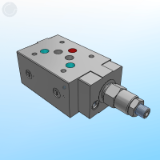 PZM5 - Pressure reducing valve, pilot operated – modular version ISO 4401-05