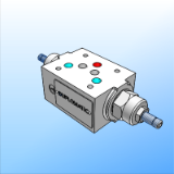 64 310 QTM5 Flow restrictor valve - ISO 4401-05 (CETOP 05)
