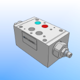 64 411 QTM7 Flow restrictor valve – modular version - ISO 4401-07