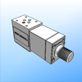 66 200 RPC1*/M Flow control valve - ISO 4401-03 (CETOP 03)