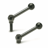 GN 6337.3 - Adjustable handles with threaded hole