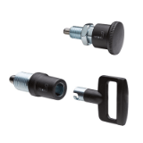 GN 816 - Indexing plungers with safety device