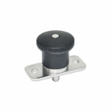 GN 822.9 C - ELESA-Mini indexing plungers with flange