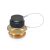GN 880 MS - Oil drain valves, Type K, with plastic protective cap and retaining cable