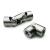 DIN 808 - Stainless Steel-Universal joints with friction bearing, Form DG double, with friction bearing, with square