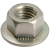 Reference 78601 - Twolock® CS hexagon nut with contact lock washer - Alcalin zinc plated 400 HSST
