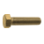 Reference 54000 - Hexagon head screw full thread - DIN 933 - brass