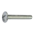 Reference 31401 - Slotted mushroom head machine screw 4.8 class - Zinc plated