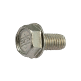 Reference 39421 - Hexagonal collar thread rolling screw - DIN 7500 D - Zinc plated