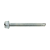 Reference 33401 - Hexagon head with flange self drilling screw - DIN 7504 K - Zinc plated