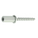Model 37761 - MULTI-MONTI® HECO® ANCHOR WITH COUPLING NUT ZINC PLATED