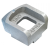 Model 95101 - LINDAPTER® RECESSED CLAMP TYPE A SHORT - MALLEABLE IRON - ZINC PLATED