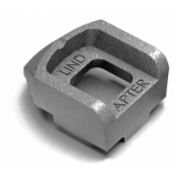 Model 95124 - LINDAPTER® RECESSED CLAMP TYPE A LONG - MALLEABLE IRON - HOT DIP GALVANISED