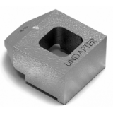 Model 95334 - LINDAPTER® FLAT TOP RAIL CLAMP TYPE BR SHORT - MALLEABLE IRON - HOT DIP GALVANISED