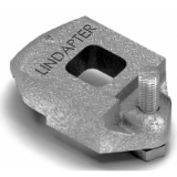Model 95514 - LINDAPTER® FLAT TOP ADJUSTABLE CLAMP TYPE D3 - MALLEABLE IRON - HOT DIP GALVANISED