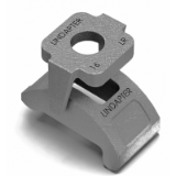 Model 95704 - LINDAPTER® ADJUSTABLE CLAMP TYPE LR - MALLEABLE IRON - HOT DIP GALVANISED