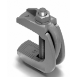 Model 95804 - Lindapter® flange clamp type F9 nut clamp malleable iron hot dip galvanised