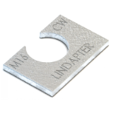 Model 97148 - LINDAPTER® PACKING TYPE CW - MALLEABLE IRON - HOT DIP GALVANISED