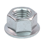 Model 78610 - HEXAGON NUT WITH NI-LOSS WASHER 8 CLASS ZINC PLATED 200 HBS