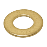 Model 52514 - Machined Plain washer normal type NFE 25513 - Brass