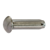 Model 79050 - GROOVED PIN WITH ROUND HEAD ISO 8746 - PLAIN