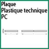 Modèle PC INCP - PLASTIQUE TECHNIQUE PC -  PLAQUE