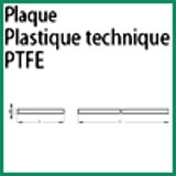 Modèle PTFE NATP - PLASTIQUE TECHNIQUE PTFE - PLAQUE