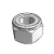 ROC-4978-007 - Lock & Flange Nuts - Metal with Nylon Insert
