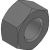 ASME B18.16.6 NTUNIL - Style NTU Nylon Insert Locknut Dimensions