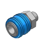 KD (BR) - coupling socket