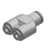 NPQH-Y-Q-Q - Push-in Y-connector