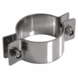 A.CRST_DIN - DIN ROUND PIPE HOLDERS TO WELD Stainless steel 304