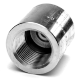 I.2BF - 3000 lbs Forged fittings NPT FEMALE CAPS Stainless steel 304L or 316L