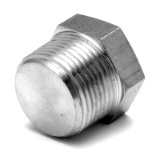 I.2BM - 3000 lbs Forged fittings NPT MALE HEXAGONAL PLUG Stainless steel 304L or 316L
