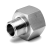 I.RFM_G - ISO Threaded unions and accessories Stainless steel 316L FEMALE / MALE MACHINED REDUCERS